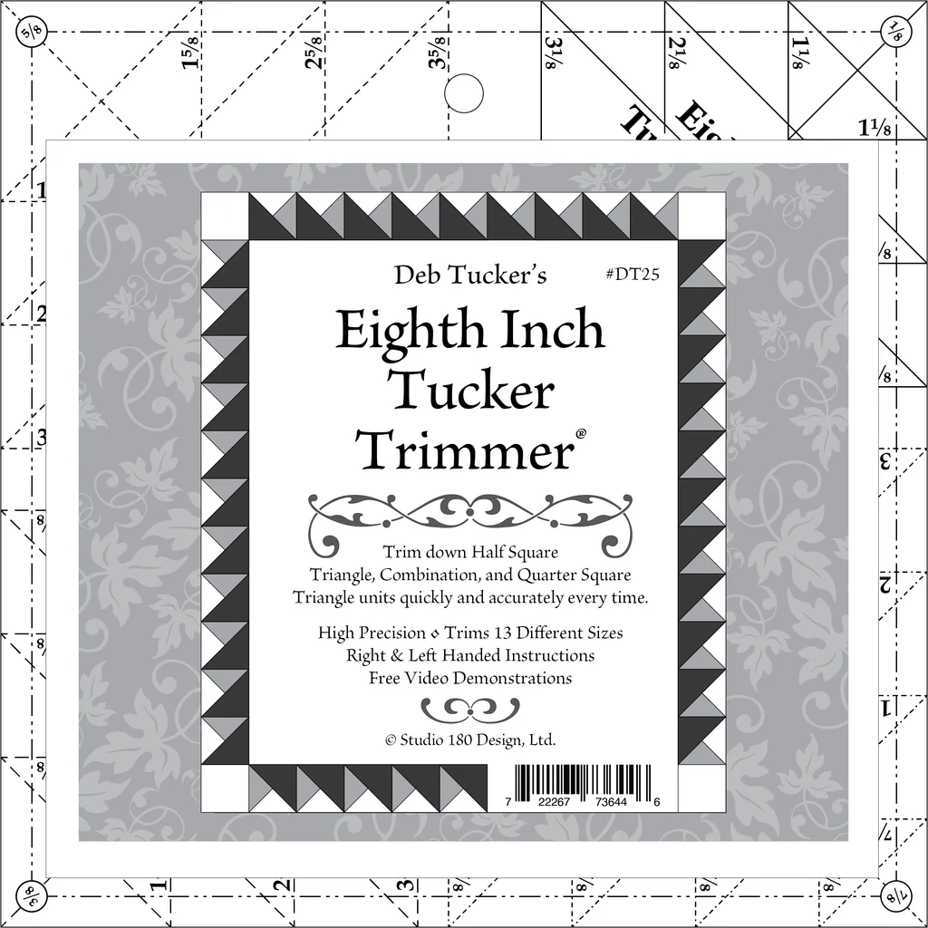 Studio 180 Design 1/8" Tucker Trimmer Ruler DT25 for Sale at World Weidner