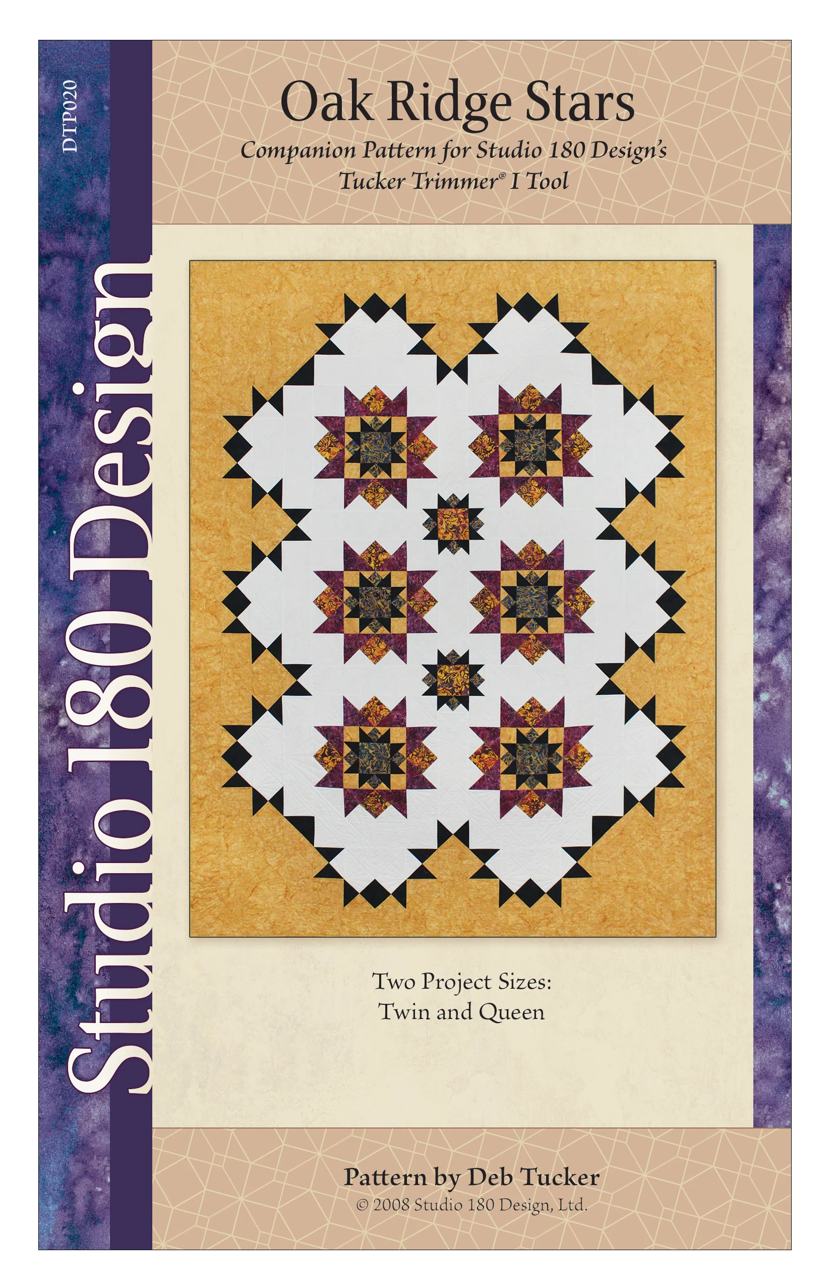 Studio 180 Design Oak Ridge Stars Quilting Pattern DTP020 for Sale at World Weidner