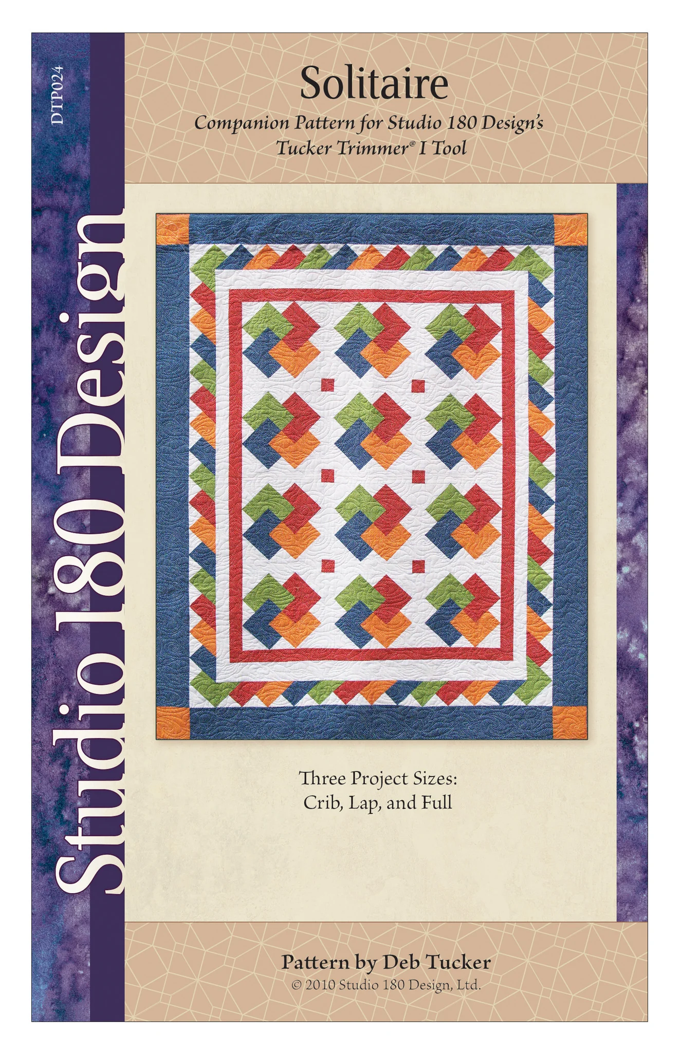 Studio 180 Design Solitaire Quilting Pattern DTP024