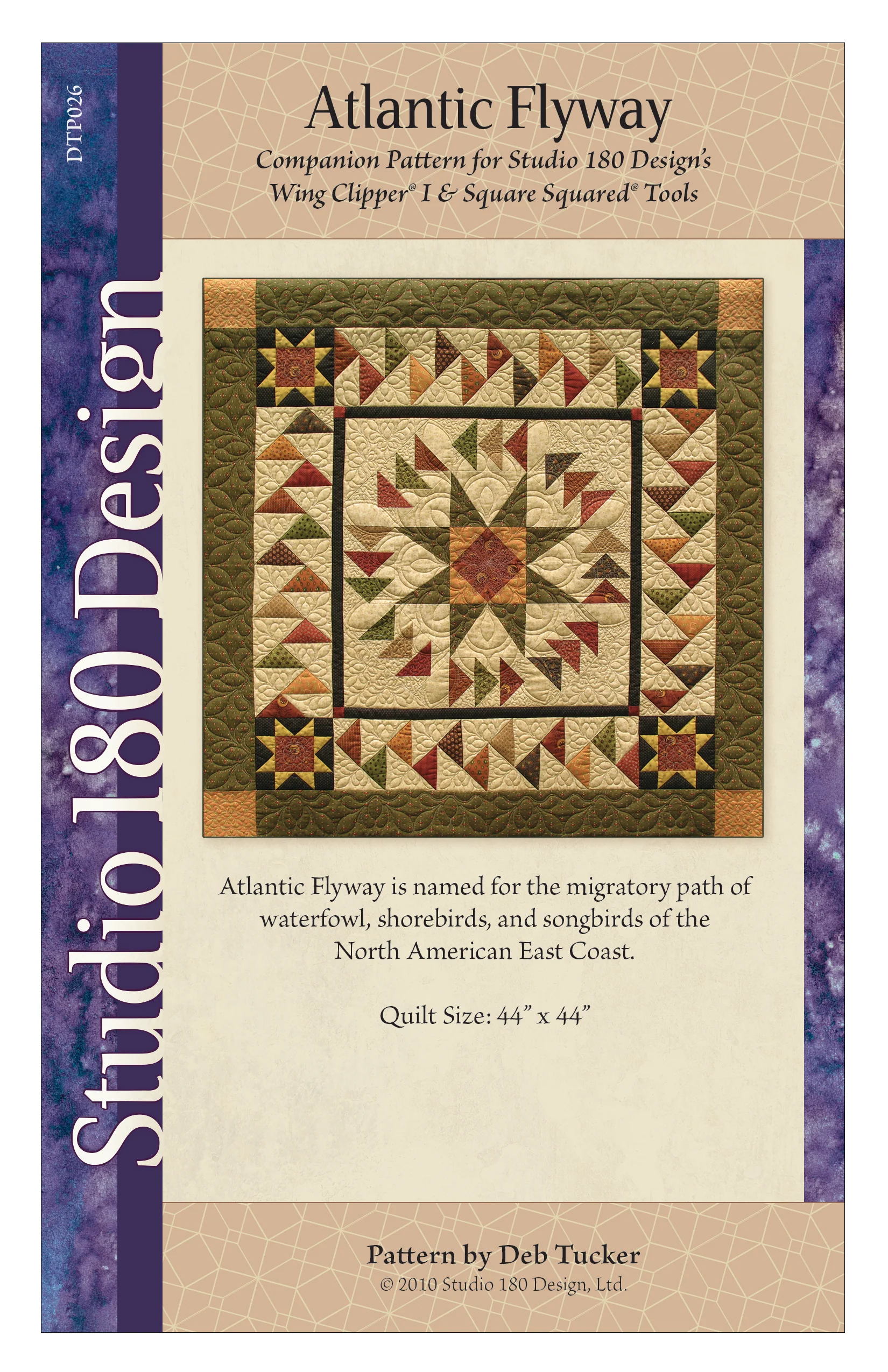 Studio 180 Design Atlantic Flyway Quilting Pattern DTP026 for Sale at World Weidner