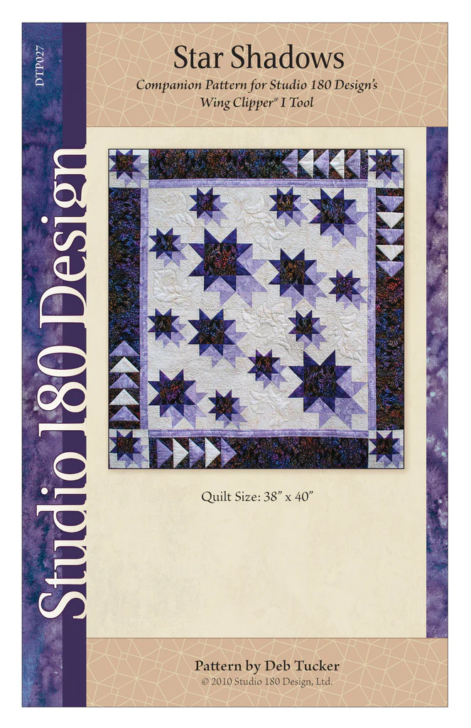 Studio 180 Design Star Shadows Quilting Pattern DTP027 for Sale at World Weidner