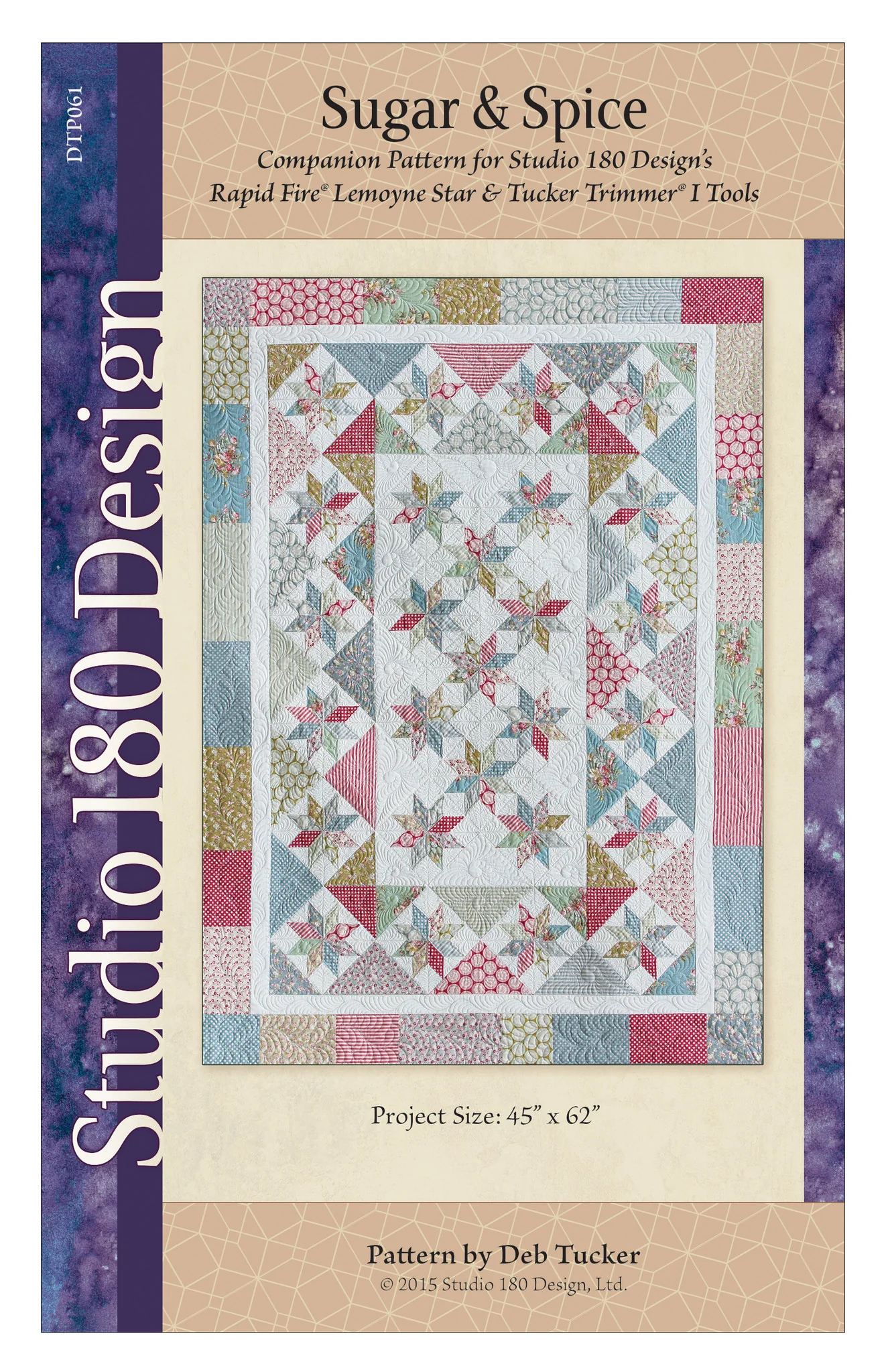 Studio 180 Design Sugar and Spice Quilting Pattern DTP061 for Sale at World Weidner