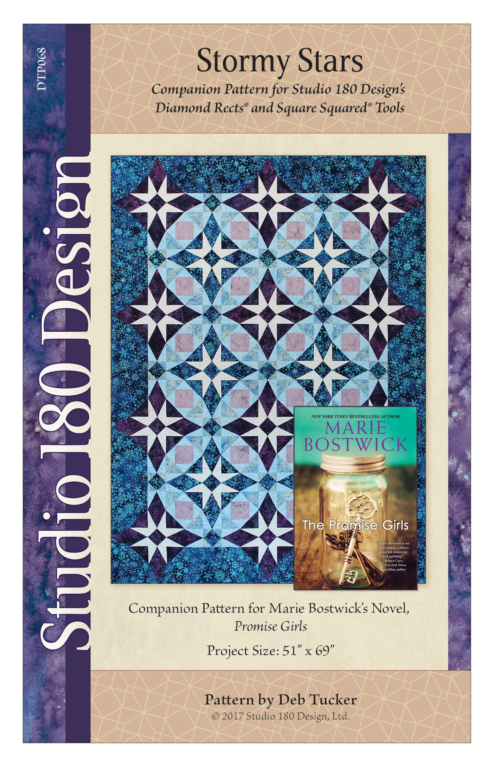 Studio 180 Design Stormy Stars Quilting Pattern DTP068 for Sale at World Weidner