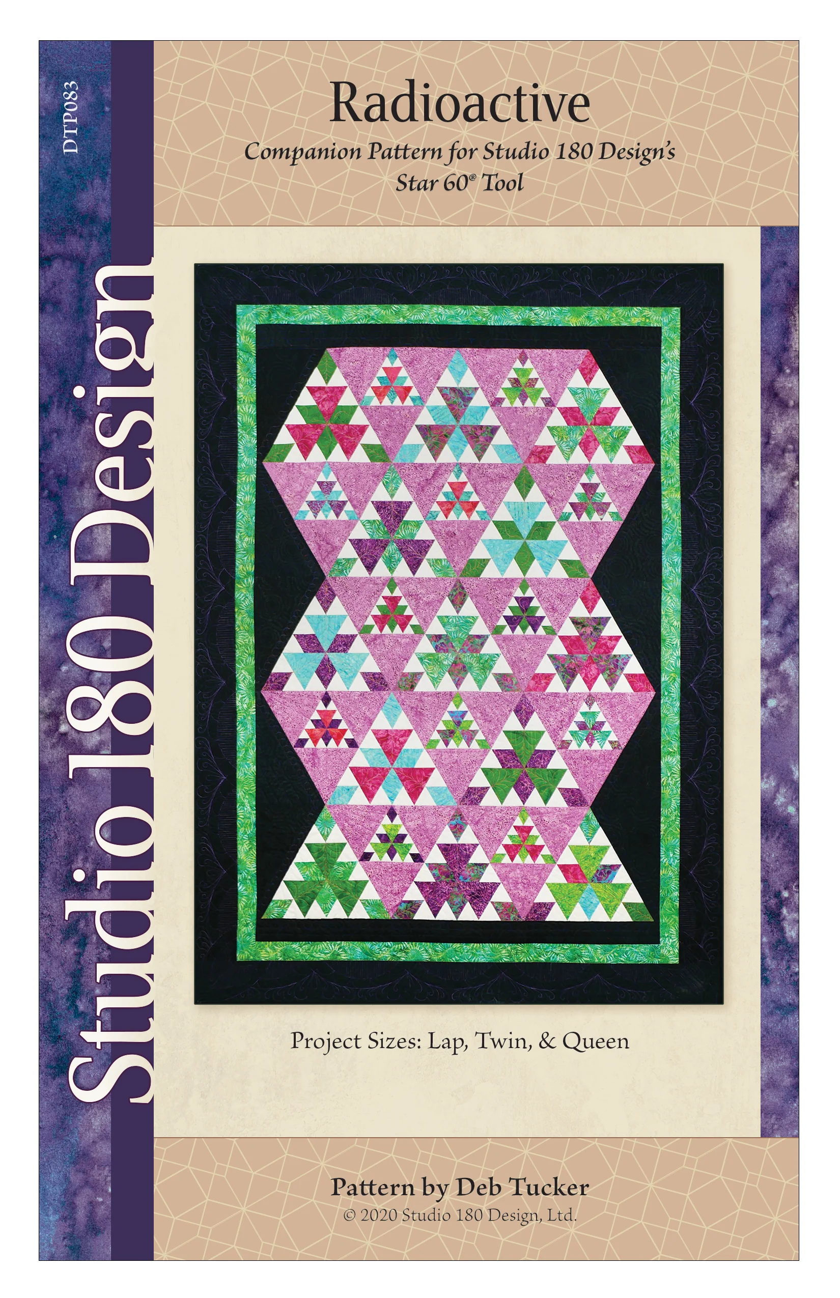 Studio 180 Design Radioactive Quilting Pattern DTP083 for Sale at World Weidner