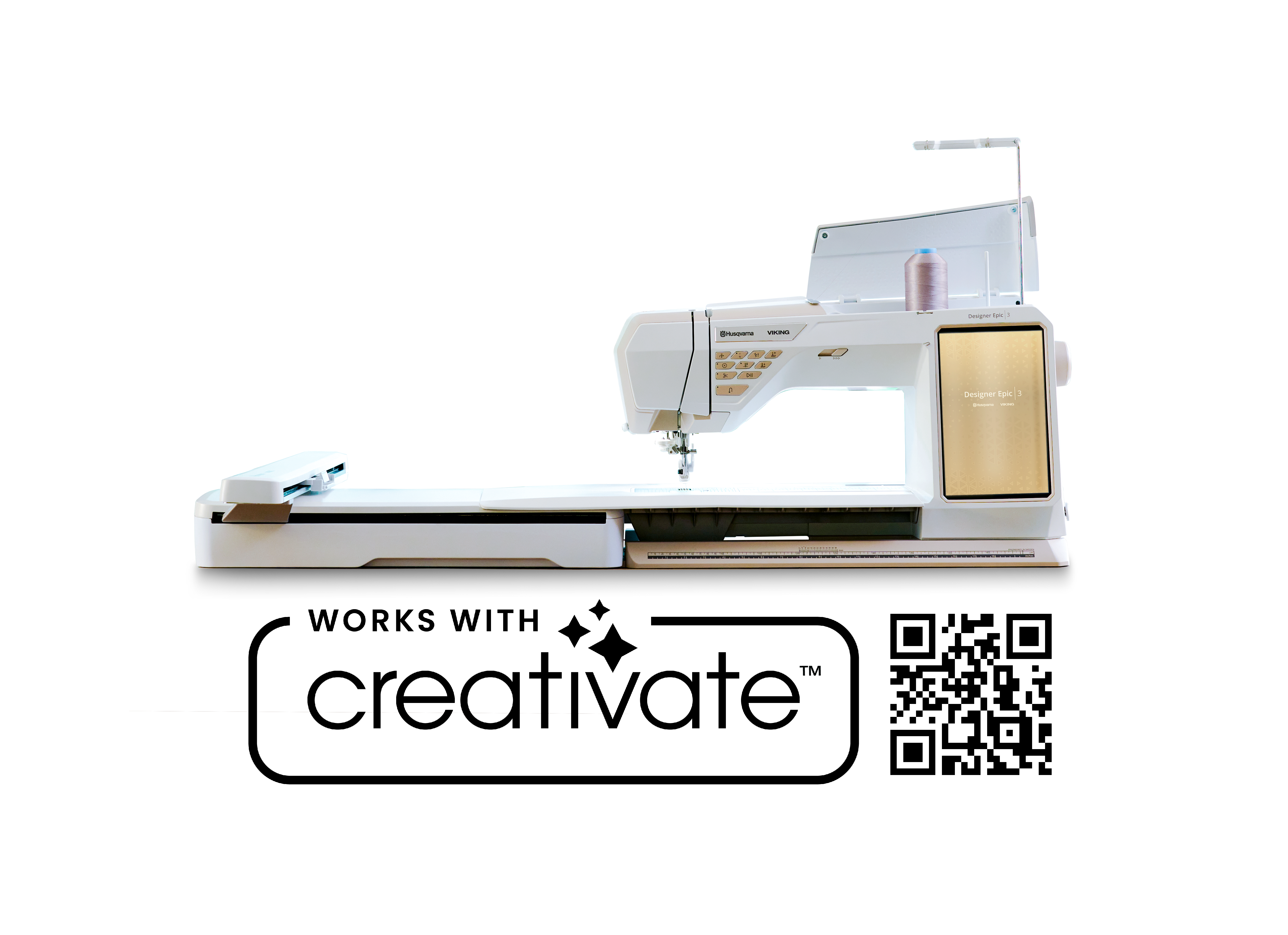 Husqvarna Viking Designer Epic 3 Sewing and Embroidery Machine