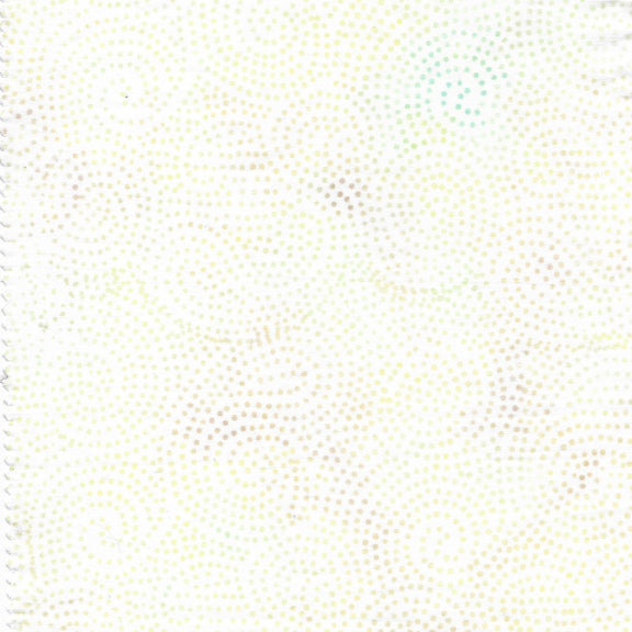 Fabric Lumin Neutral Egg White Foundations Neutrals Island Batiks by the Quarter Yard 43084