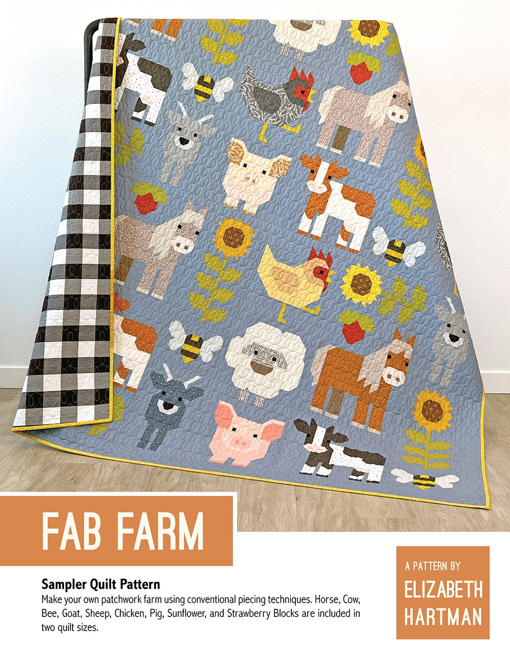 Elizabeth Hartman Fab Farm Quilt Pattern EH069