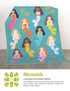 Elizabeth Hartman Mermaids Quilt Pattern EH082