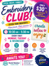 Embroidery Club September 2026