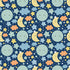 Fabric Riley Blake Navy Nighttime Love You to the Moon Designer Flannel by the Quarter Yard F18270-NAVY