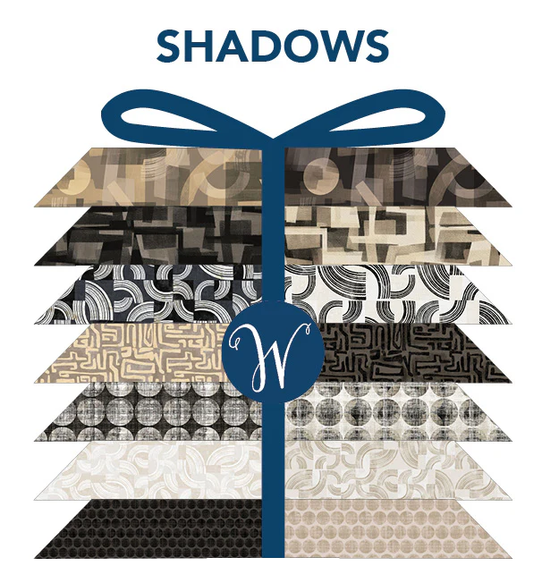 Fabric Windham Precuts Shadows Fat Quarter Bundle FATQSHAD-X