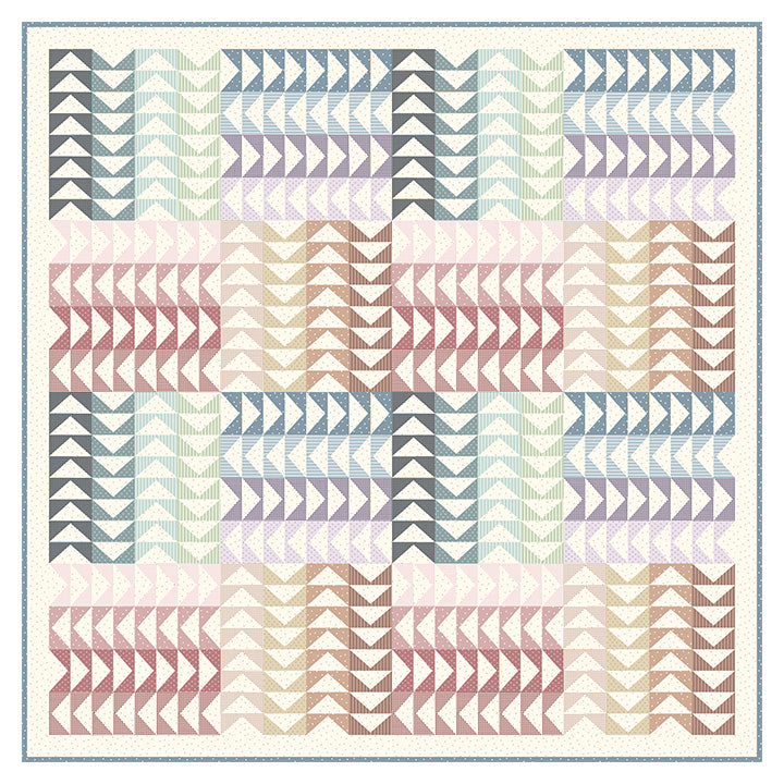 FIGO Fabrics Path Quilt Pattern PTNF154