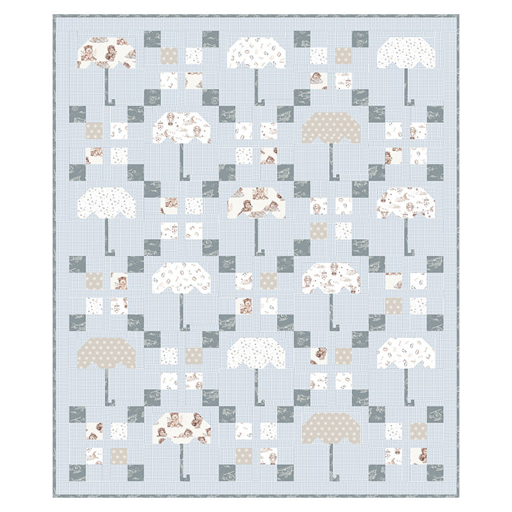 FIGO Fabrics Scattered Showers Quilt Pattern PTNF150