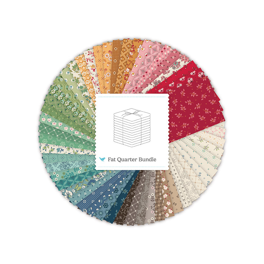 Fabric Riley Blake Precuts Family Reunion Fat Quarter Bundle FQ-18390-53