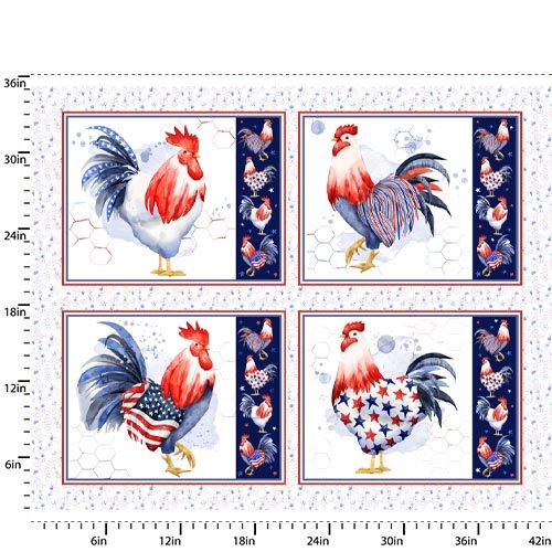 Fabric 3 Wishes Boom Chicka Boom 36" Quilting Panel 24168-MLT