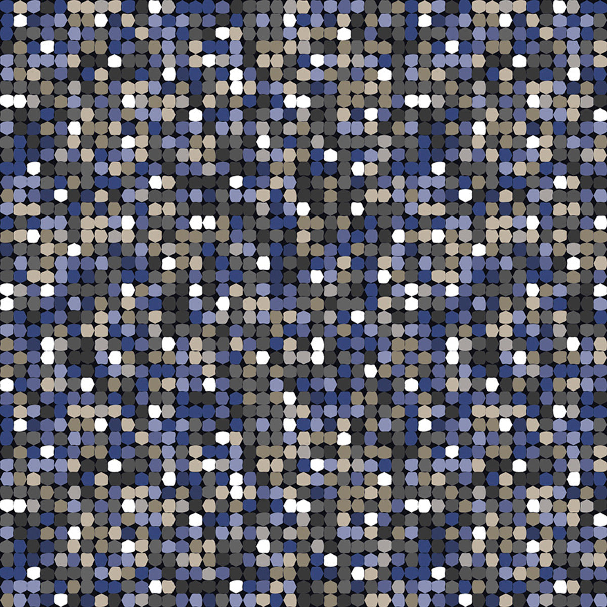 Fabric 3 Wishes Multi Blizzard Bits Catch Me If You Can by the Quarter Yard 24529-MLT