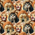Fabric 3 Wishes Multi Three Wise Cats Please Seat Yourself by the Quarter Yard 24208-MLT