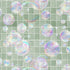Fabric 3 Wishes Teal Bubble Tiles Please Seat Yourself by the Quarter Yard 24209-TEA