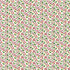 Pattern of candy canes and holly leaves on a white background