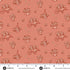 Fabric Andover Clay Dianne's Flowers Heartland by the Quarter Yard A-1586-R