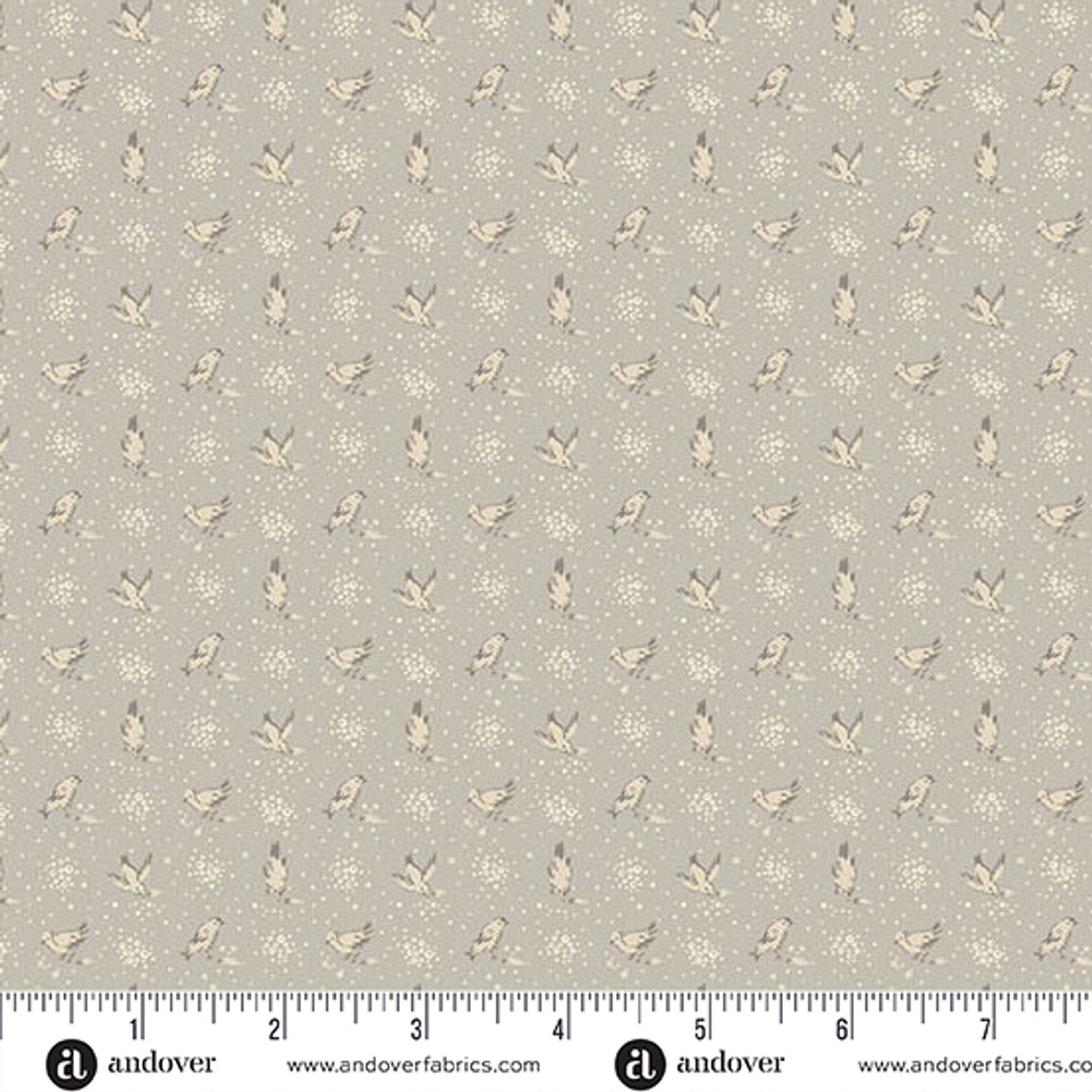Fabric Andover Cloud Meadowlarks Wildflower Cottage by the Quarter Yard 1598-C