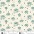 Fabric Andover Cream Dianne's Flowers Heartland by the Quarter Yard A-1586-B