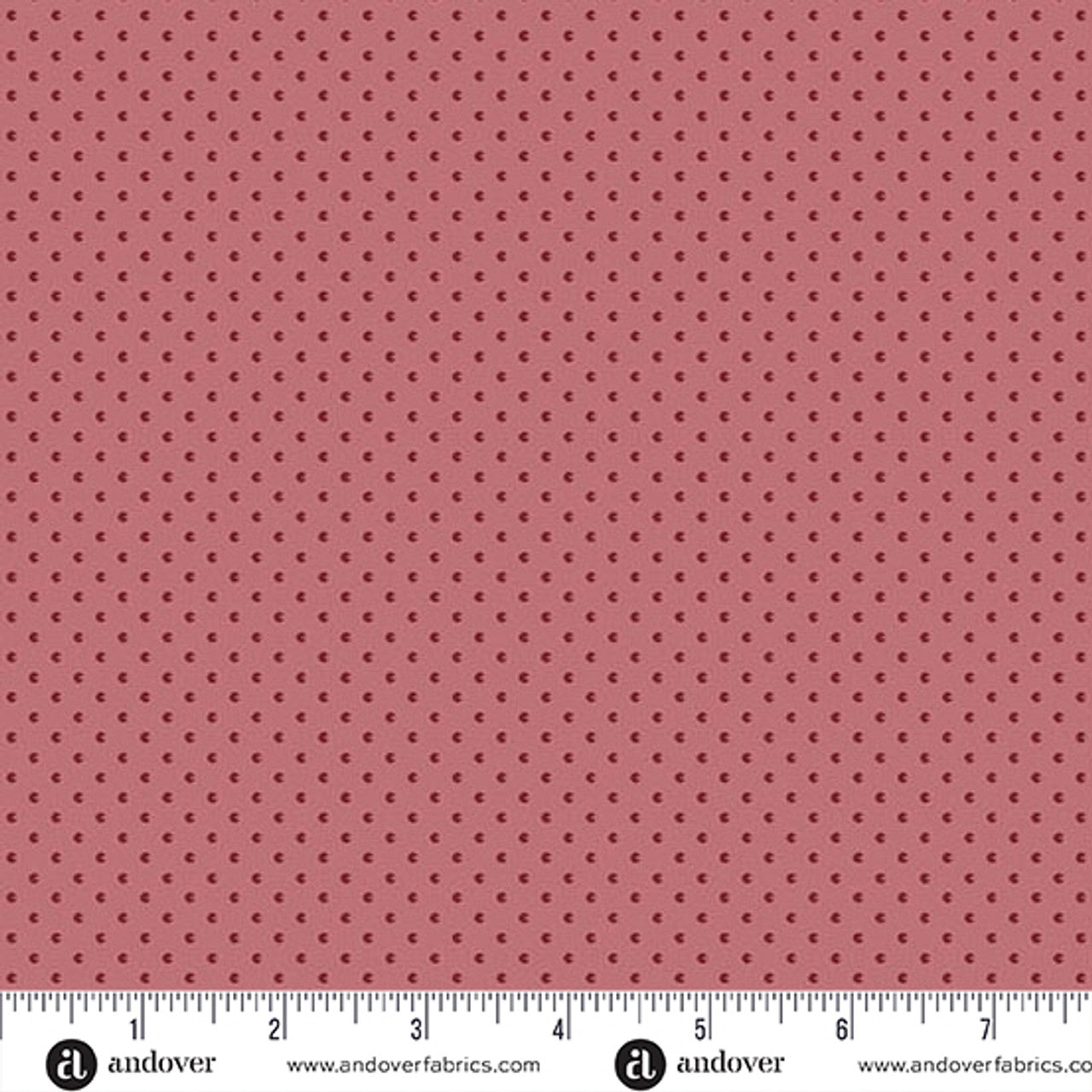 Fabric Andover Dusted Pink Seed Farmer's Daughter by Laundry Basket Quilts by the Quarter Yard A-10075-R
