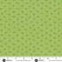 Fabric Andover Green Hearts Aflutter Sunny Honey by the Quarter Yard A-1578-G