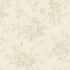 Beige fabric with a delicate, tonal floral toile pattern in soft cream and light gray-beige tones.