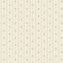 A repeating vertical stripe pattern on a warm cream background, featuring thin tan stripes and small blue geometric star-and-square motifs.