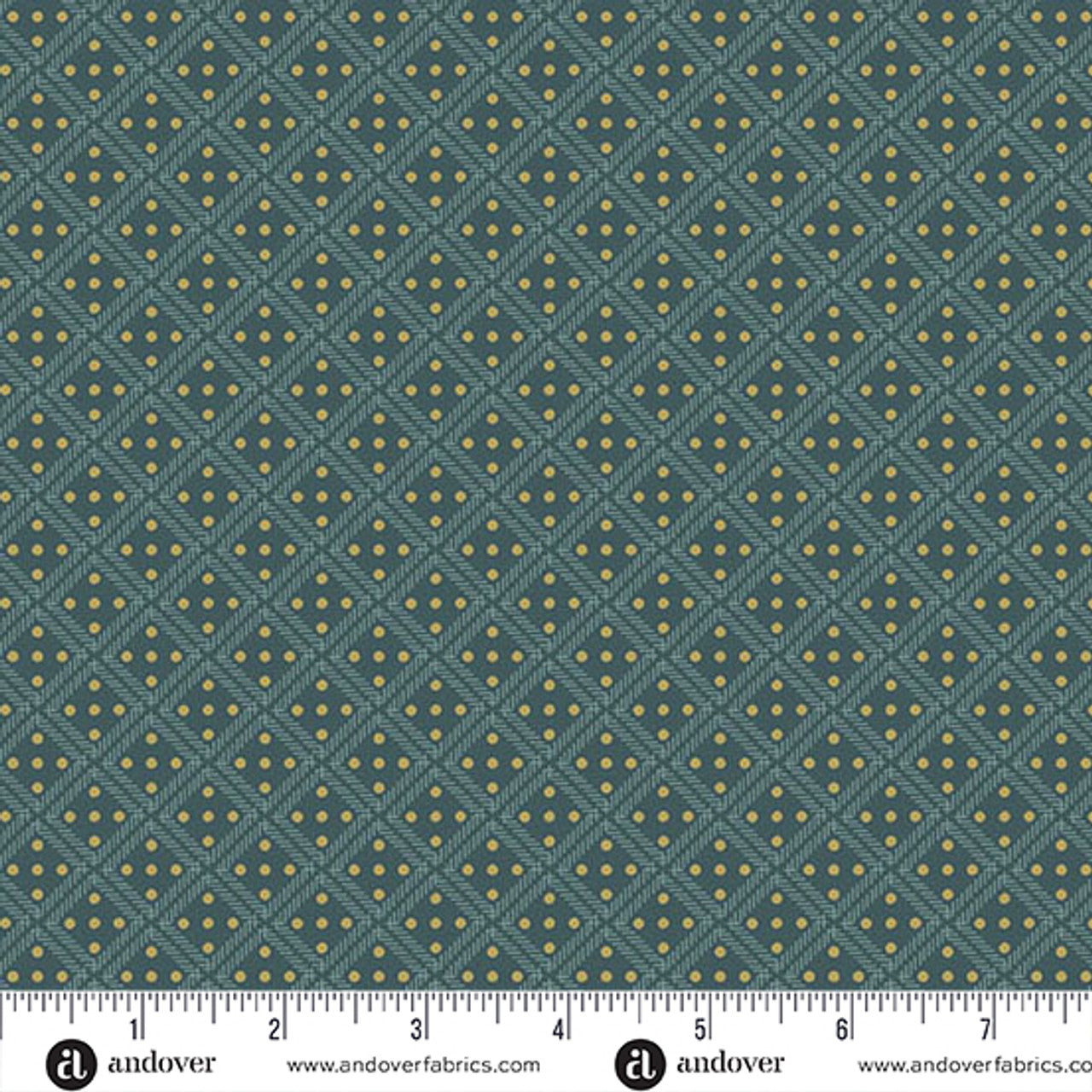 Fabric Andover Midnight Silo Farmer's Daughter by Laundry Basket Quilts by the Quarter Yard A-10076-B