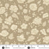 Fabric Andover Mocha Quaint Wildflower Cottage by the Quarter Yard 1592-N