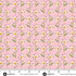 Fabric Andover Pink Daisy Dream Flourish by the Quarter Yard 1624-E