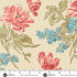 Fabric Andover Sand Front Porch Bouquet Lighthouse by the Quarter Yard A-1472-L