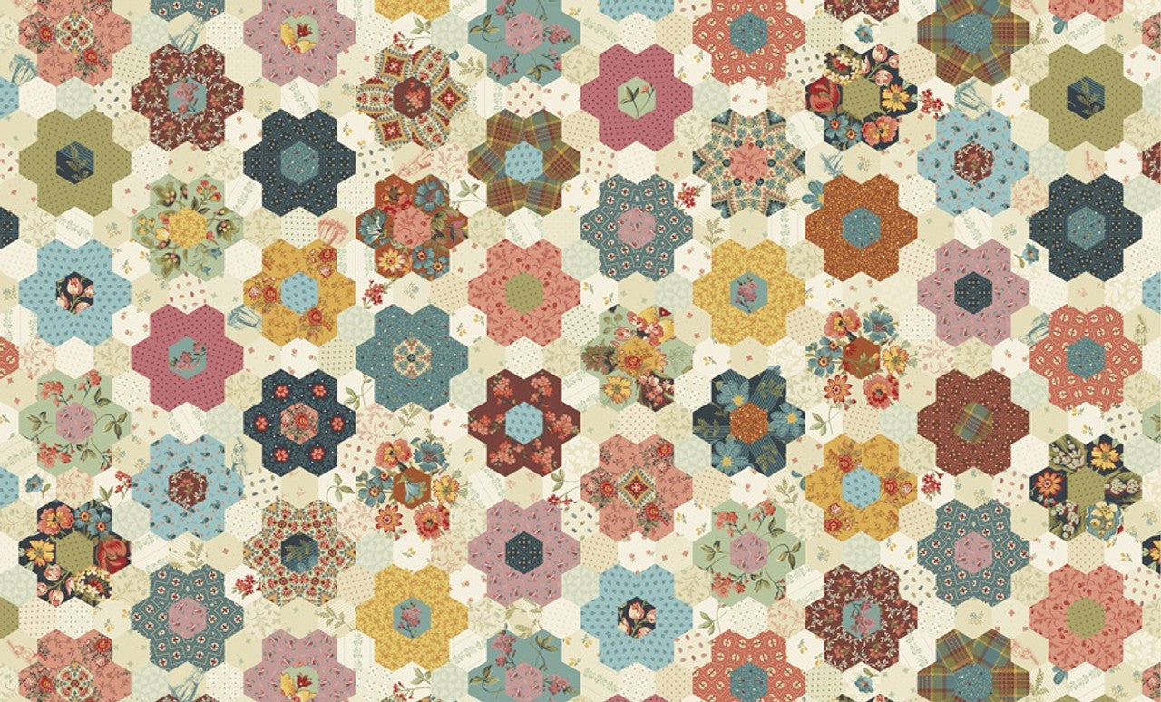 Fabric Andover Sarah's Garden by the Quarter Yard A-10180-L