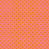 Pattern of pink interlocking circles on an orange background