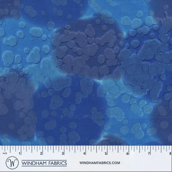 Fabric Anthology Batiks Blue Opal Acid Wash Daydream by the Quarter Yard 8101Q-11