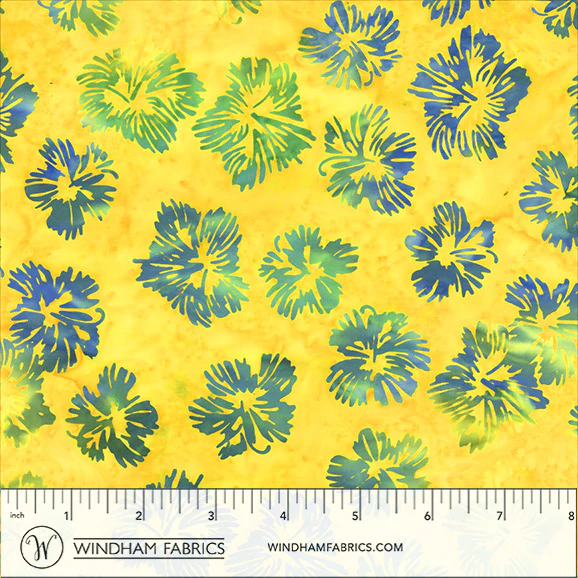 Fabric Anthology Batiks Neon Morning Glory Glee by the Quarter Yard 20017Q-X