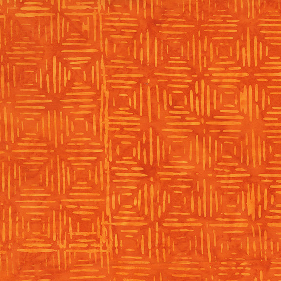 Orange patterned fabric texture