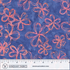 Fabric Anthology Batiks Periwinkle Flower Sketch Glee by the Quarter Yard 20009Q-X