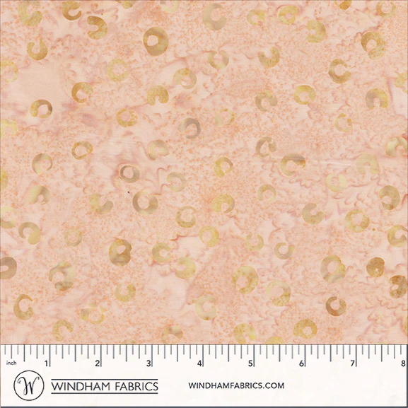 Fabric Anthology Batiks Sand Halo Sway by the Quarter Yard 2787Q-X