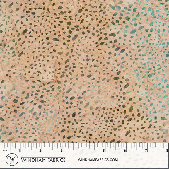 Fabric Anthology Batiks Sand Stipple Sway by the Quarter Yard 2784Q-X