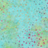 Colorful polka dot pattern on a watercolor background