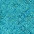 Teal fabric with geometric pattern