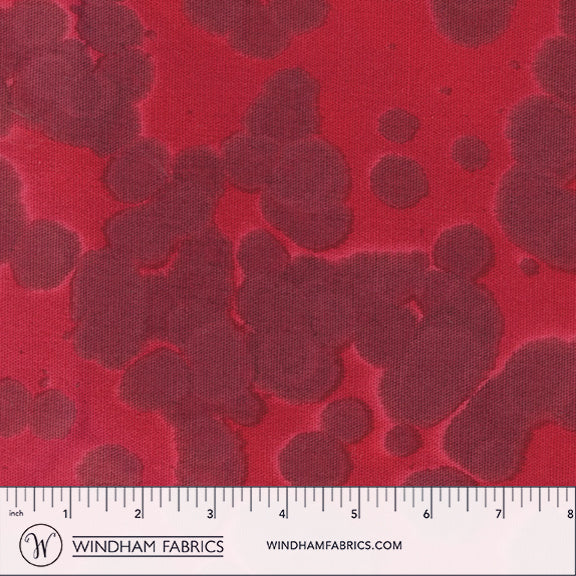 Fabric Anthology Batiks Venetian Red Acid Wash Daydream by the Quarter Yard 8101Q-2