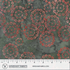 Fabric Anthology Dark Sage Doilies JDJ Henna Batiks by the Quarter Yard 3793Q-X