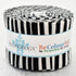 Fabric Anthology Precuts Black/White BeColourful Batiks 2.5" Strip Roll BCMAGJR-1