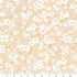 Fabric Art Gallery Ecru Spring Daisies 108" Wide Back by the Quarter Yard WIDE-10206