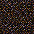 Fabric Benartex Black Dot Mania Ghostly Soiree by the Quarter Yard 15101-12