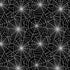 Fabric Benartex Black Ghostly Cobwebs Ghostly Soiree by the Quarter Yard 15095-12